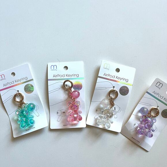 KEYCHAIN: Buyer Chooses ONE, Gummy Bear Charms - Picture 3 of 6